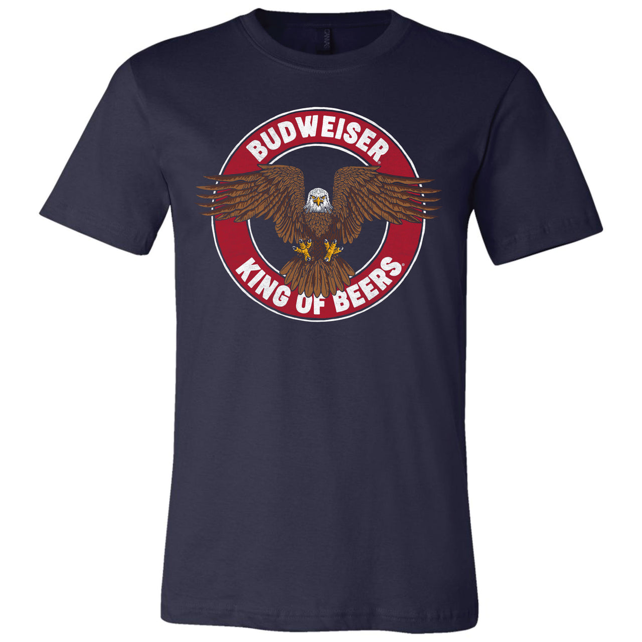 Budweiser - King of Beers Circle Eagle T-shirt