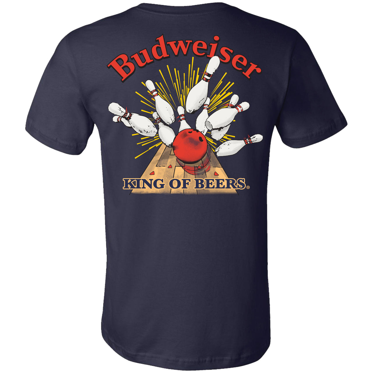 Budweiser - Bowling Break 2-sided T-shirt