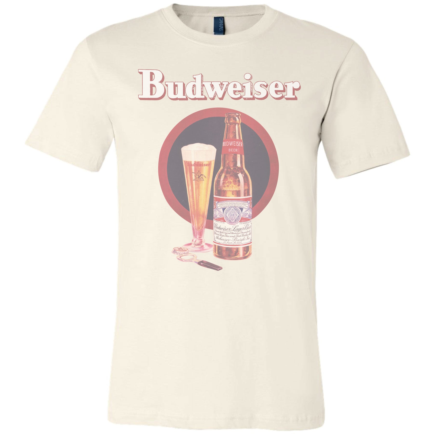 Budweiser - Vintage Ad T-shirt - Brew City Beer Gear