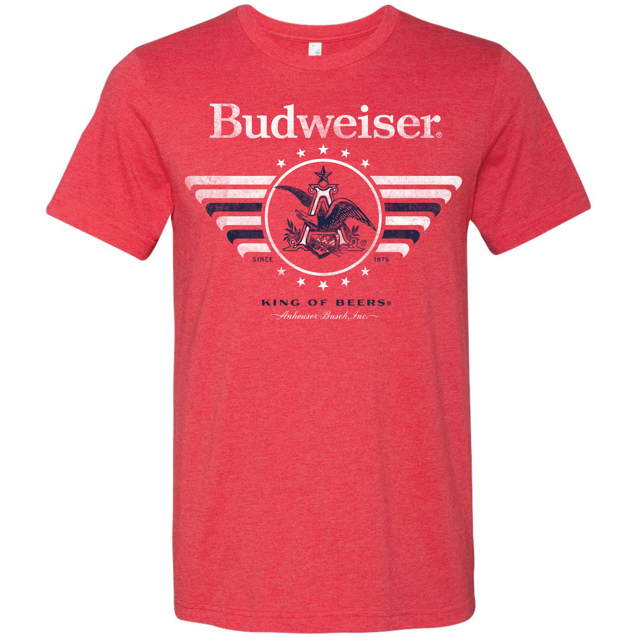 Budweiser - Military Genuine Patriotic T-shirt