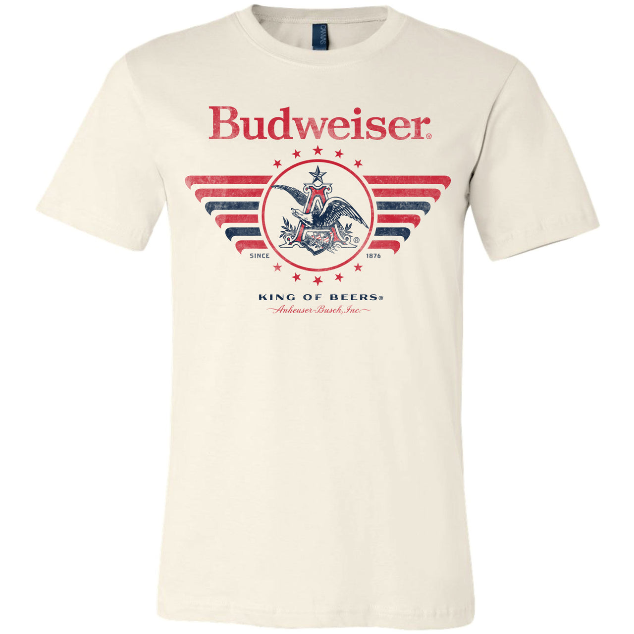 Budweiser - Military Genuine Patriotic T-shirt
