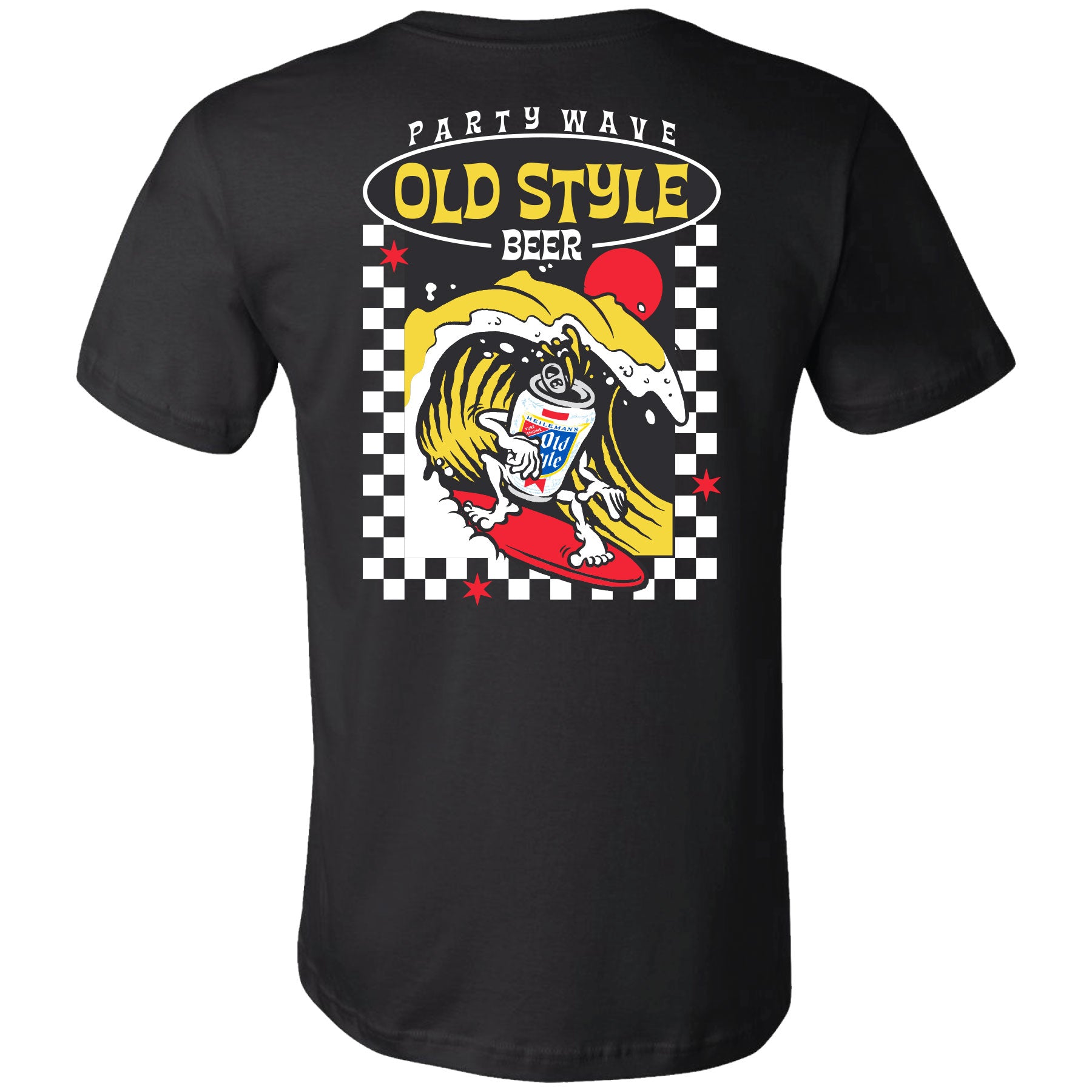 beer gear Old Style - Party Wave Vintage Ad 2-sided T-shirt - V2