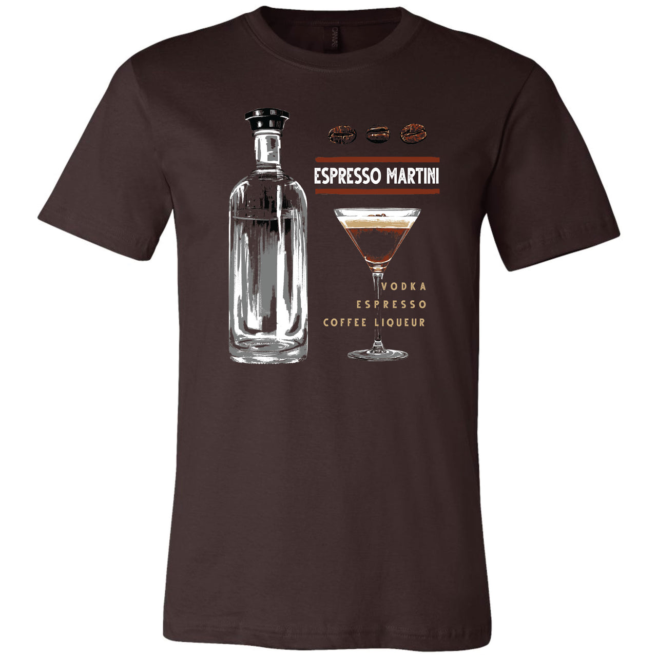 Espresso Martini Bottled Up Mixed Drinks T-shirt