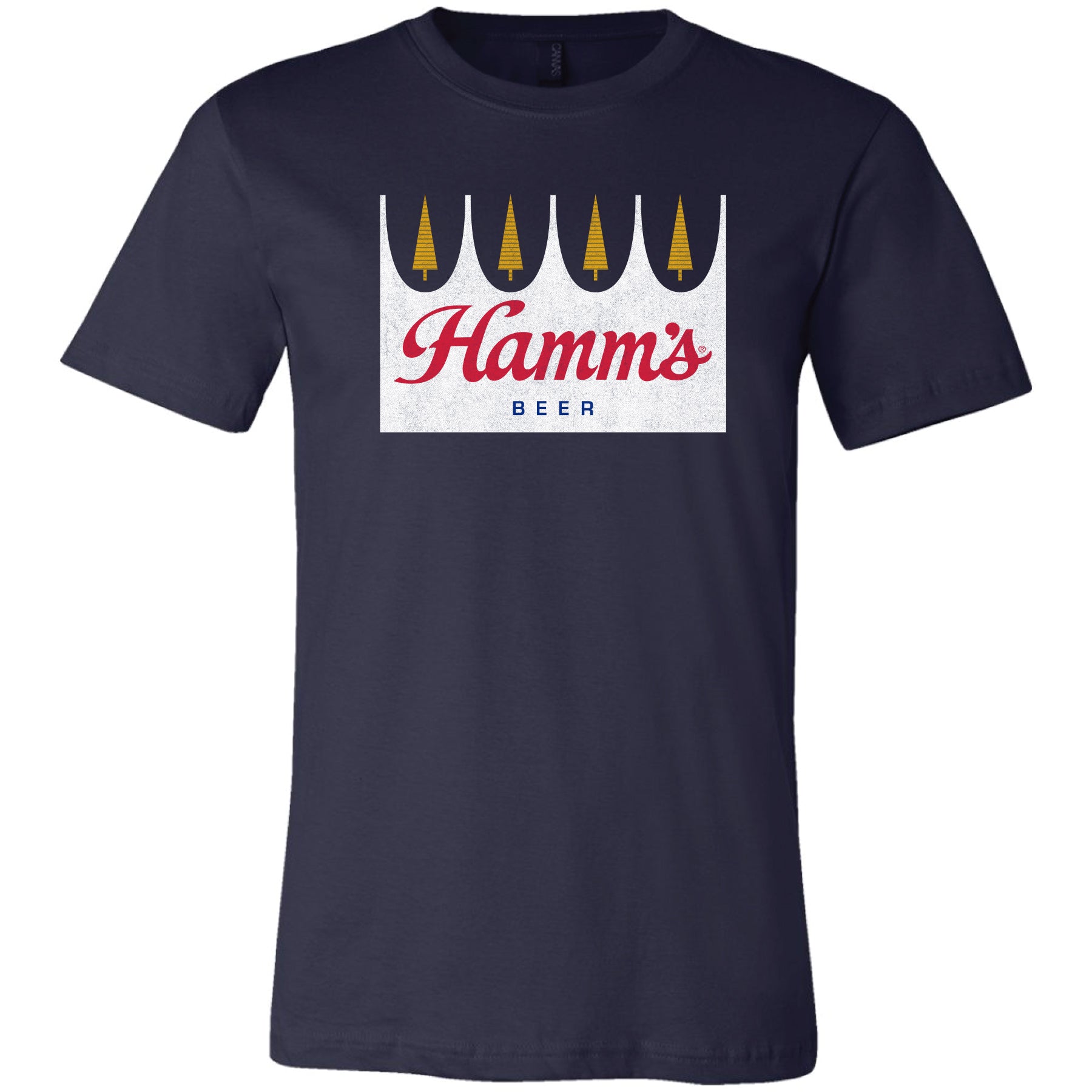 beer gear Hamm's - Crown Logo T-Shirt