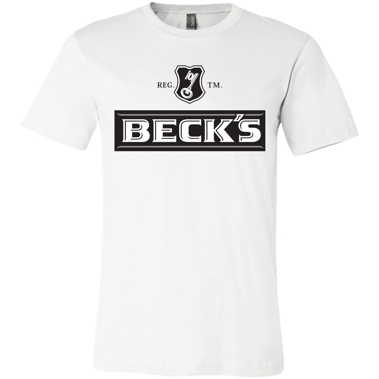 Beck's - Logo One Color T-Shirt