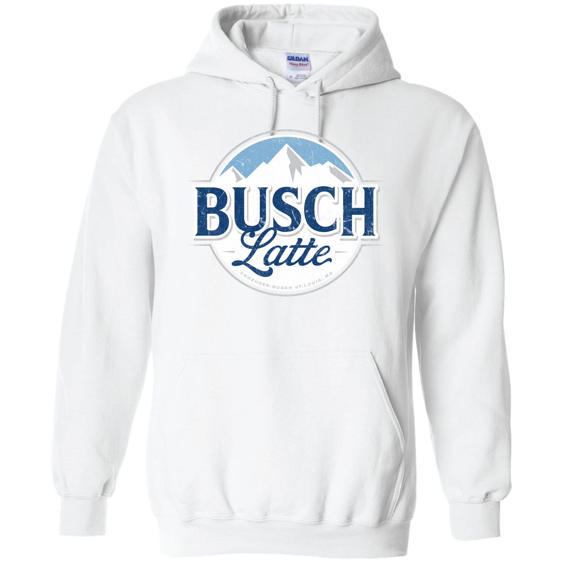 Busch Latte Logo Hoodie Brew City Beer Gear