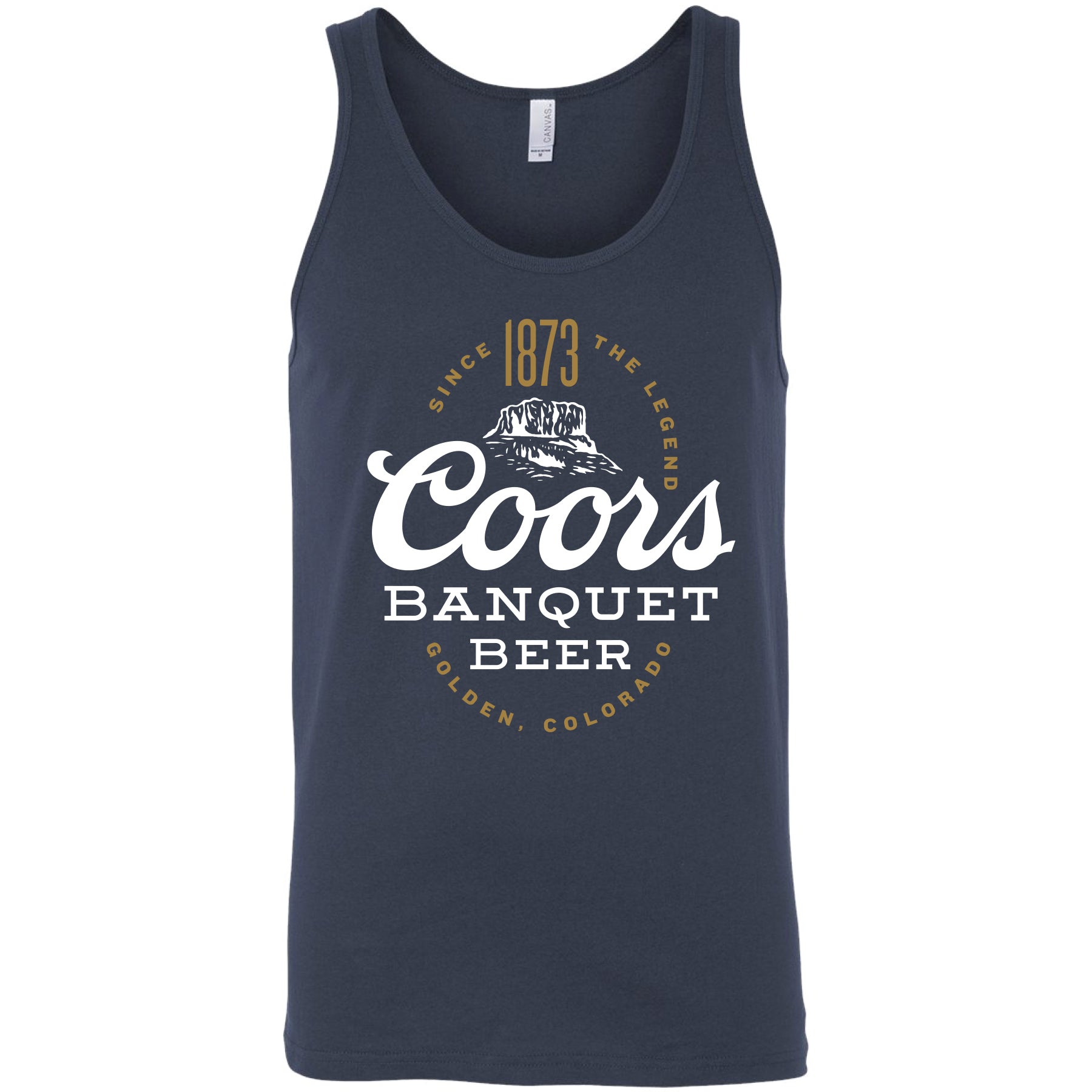 top gear beer Coors Banquet - 1873 Oval Tank Top