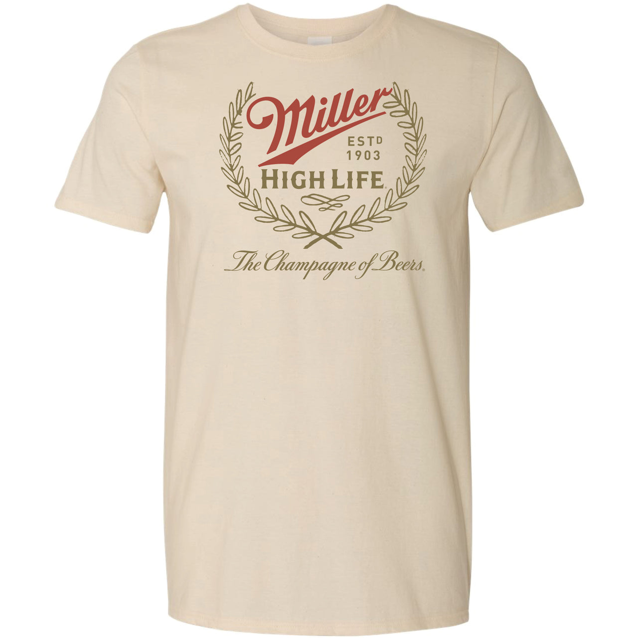Miller High Life Wreath Logo T-Shirt