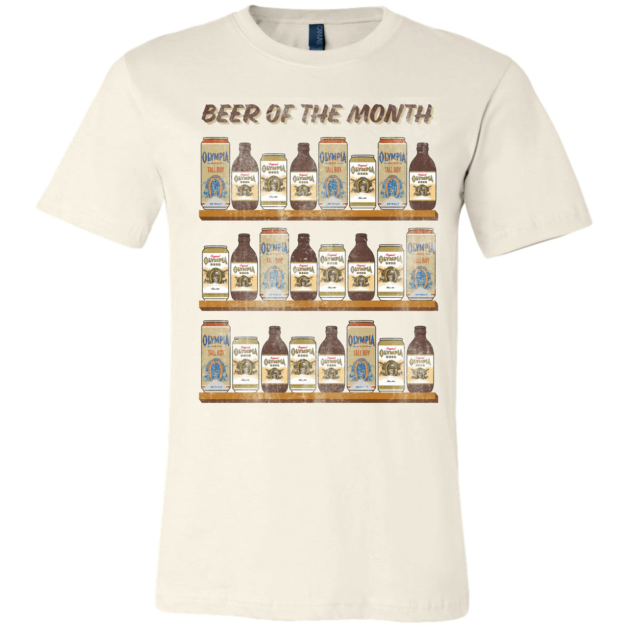 Olympia - Olympia Beer of the Month - T-shirt