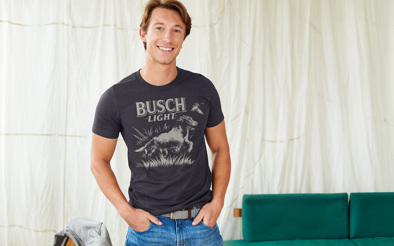 Busch Light - Rodeo - Barrel Racing T-shirt - Brew City Beer Gear