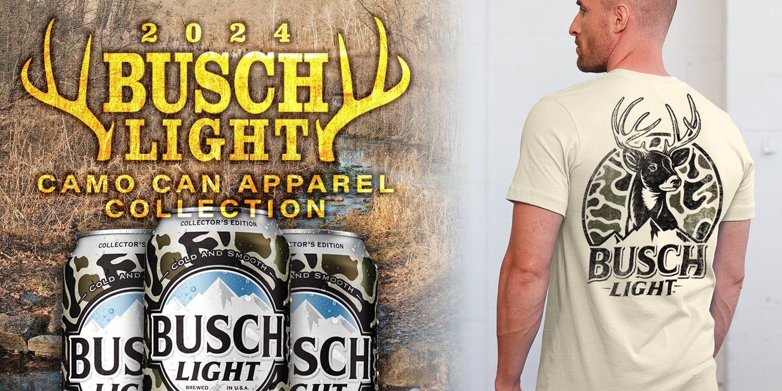 Busch Light Can Camo Apparel