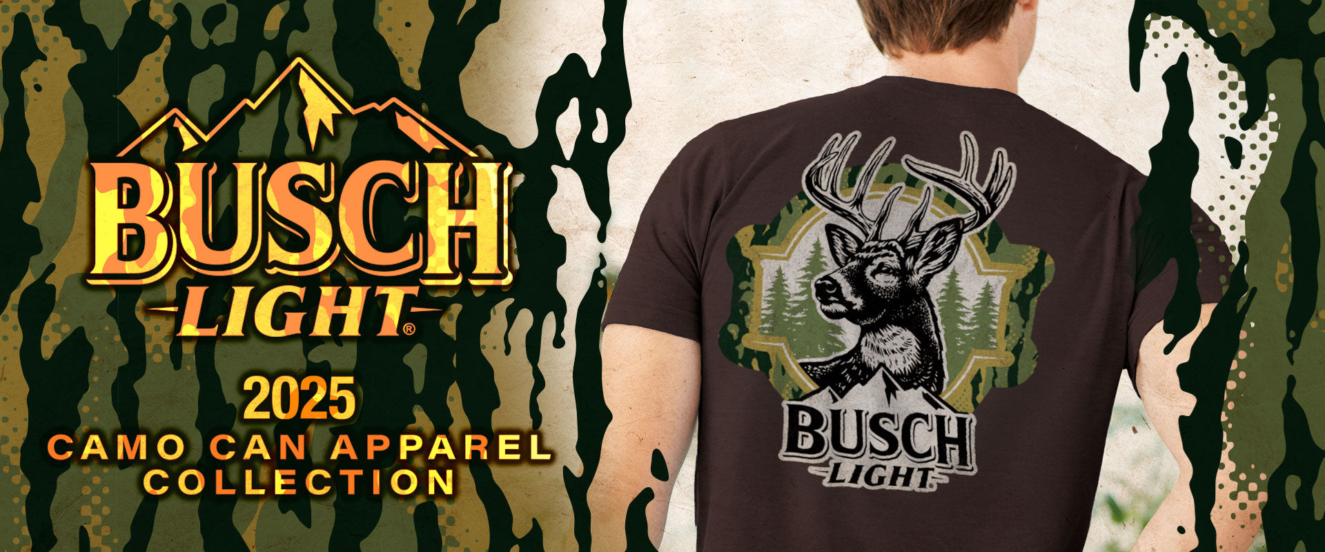 Busch Light Can Camo Apparel