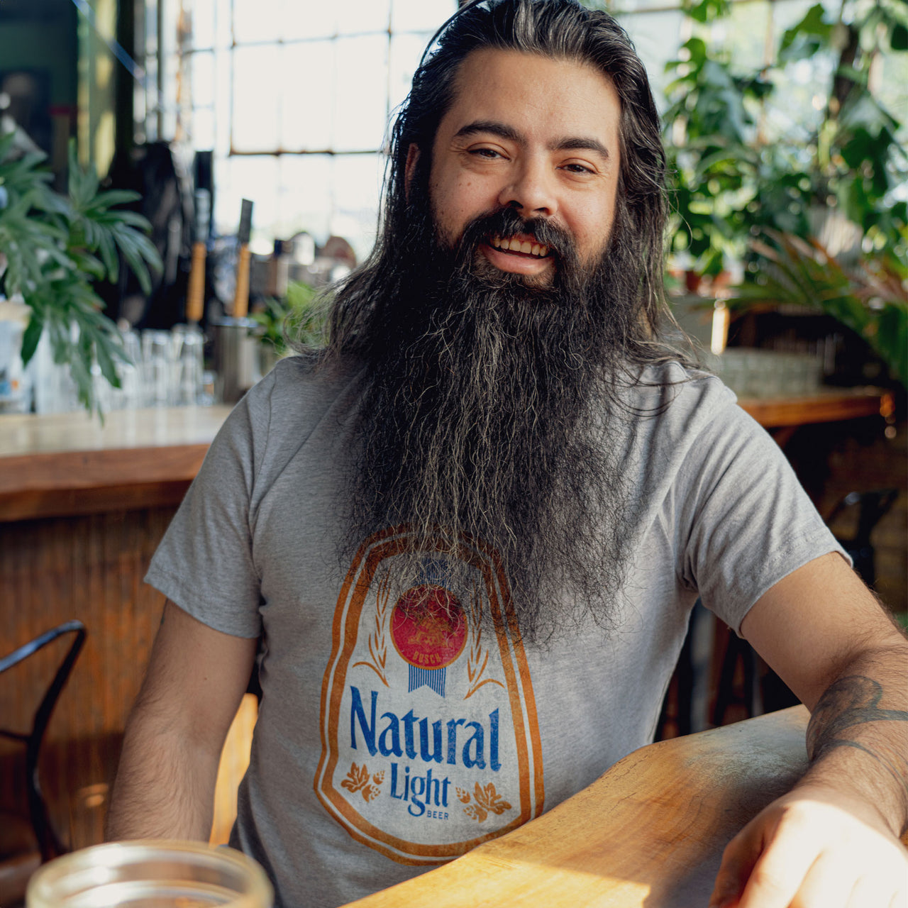 Natural Light - Vintage Label T-Shirt
