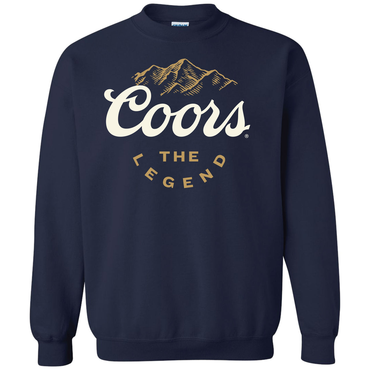 Coors Banquet - The Legend Mountain Crew Sweatshirt