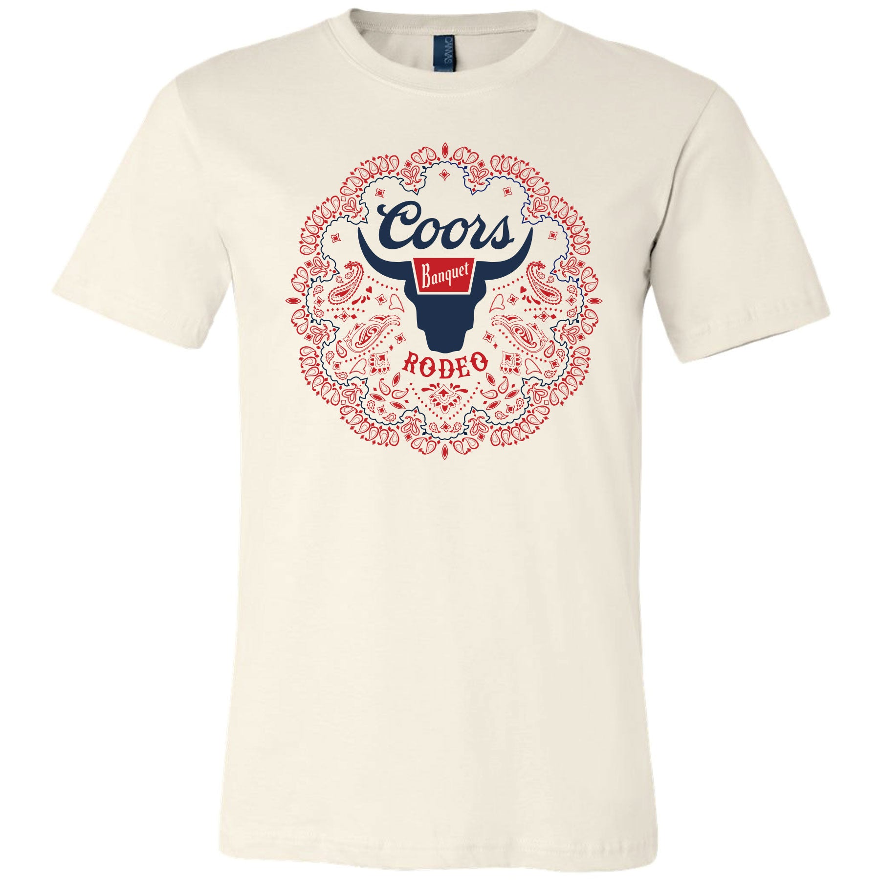 Coors Banquet Bandana Tshirt Brew City Beer Gear