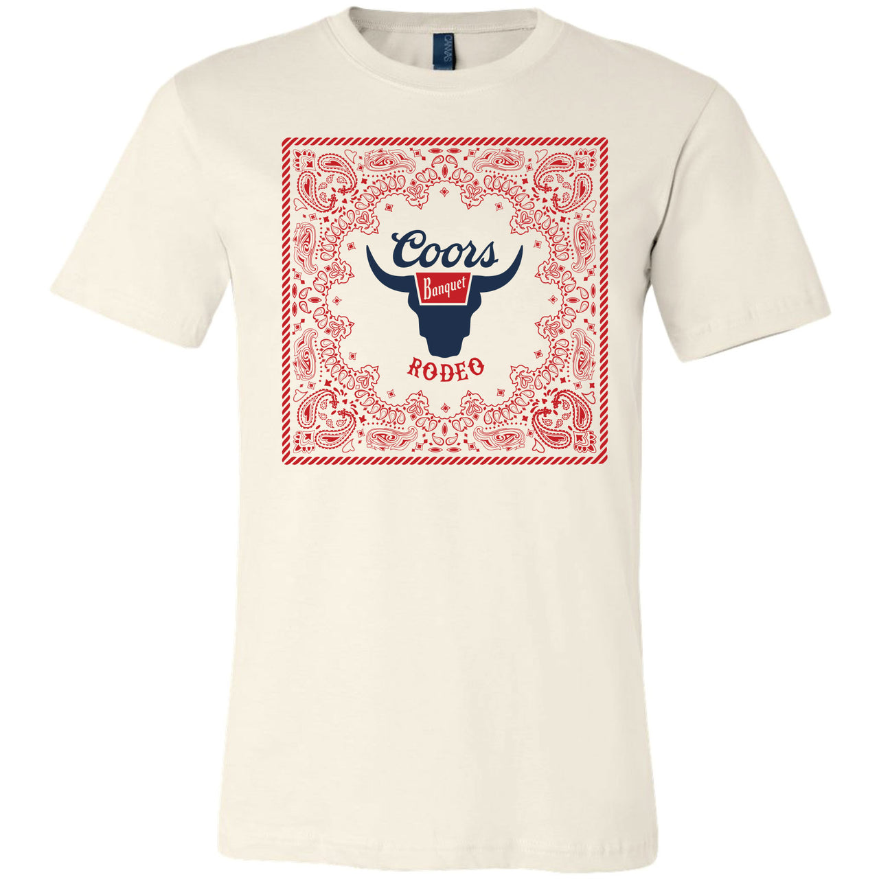 Coors Banquet - Rodeo Bandana T-shirt