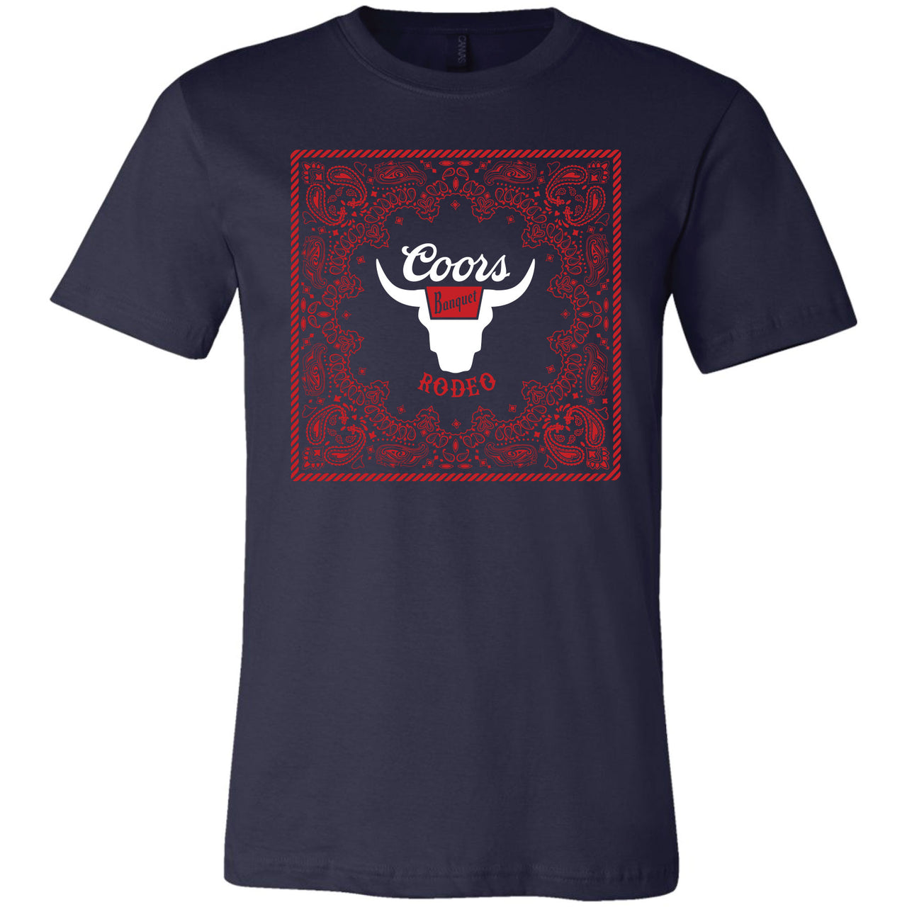 Coors Banquet - Rodeo Bandana T-shirt