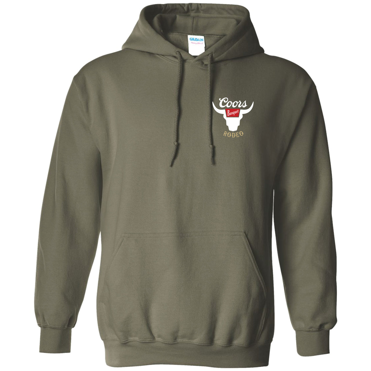 Coors Banquet - Rodeo - Bandana 2-sided Hoodie