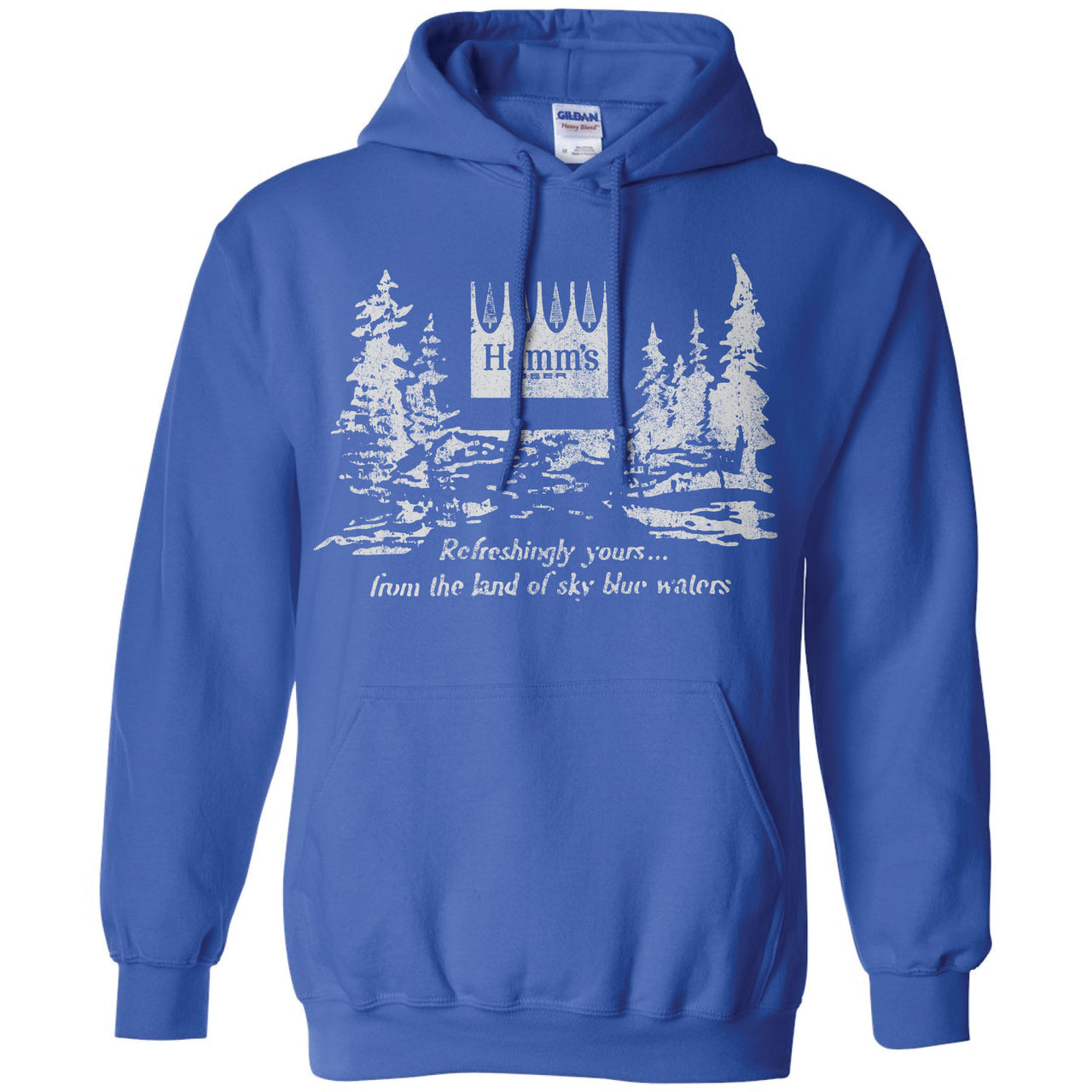 Hamm's - Vintage Ad Hoodie