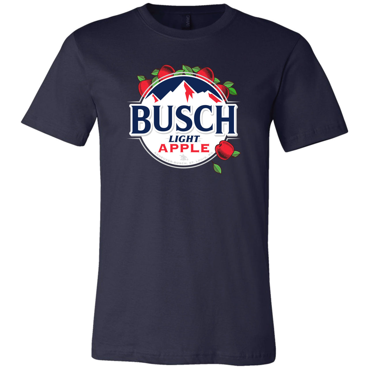 Busch Light - Apple - Logo with Apples - T-shirt