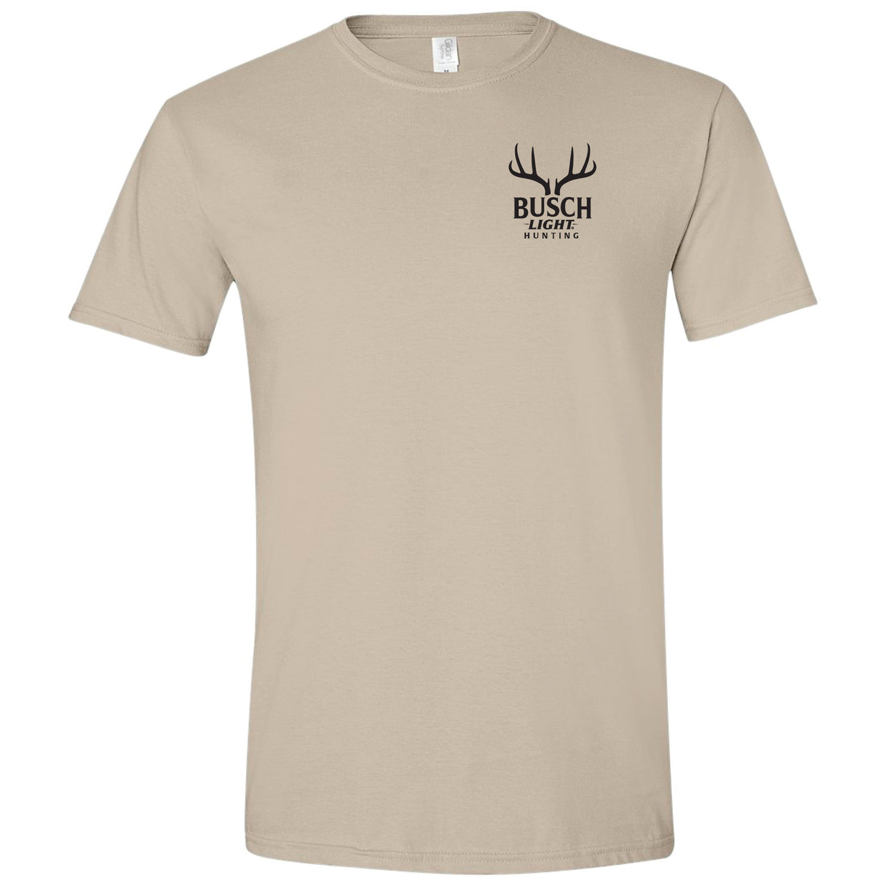 Busch Light - Hunting Dog Camo Bandana 2-sided T-shirt