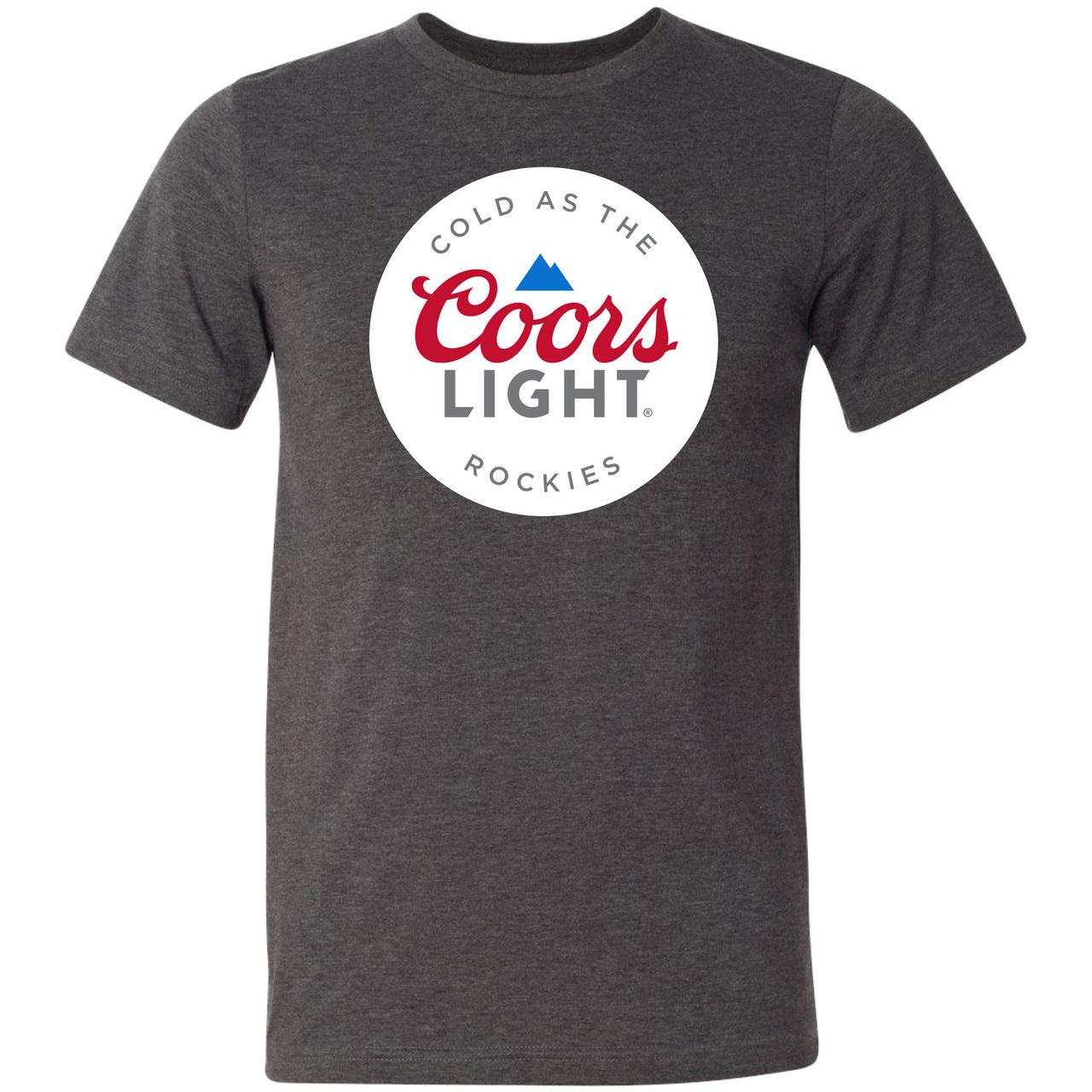 Coors Light - Coors Light Circle Mountain Logo T-shirt