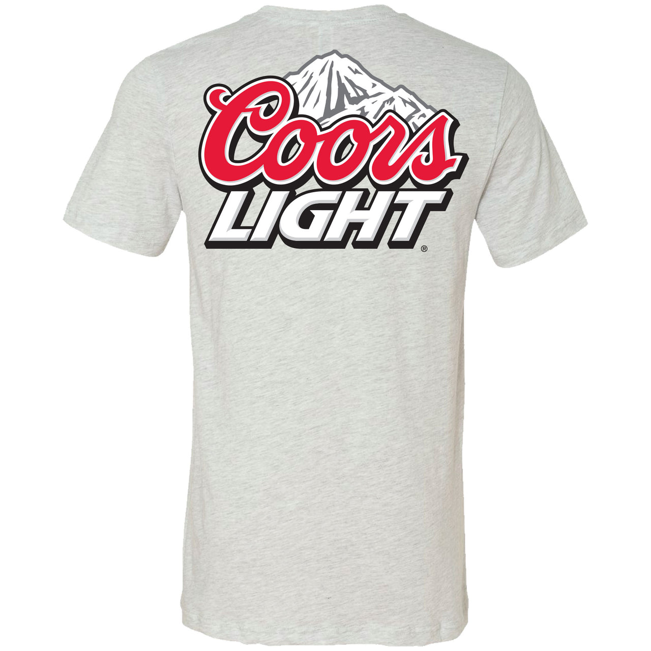 Coors Light - Classic 2000's Logo 2-sided T-shirt