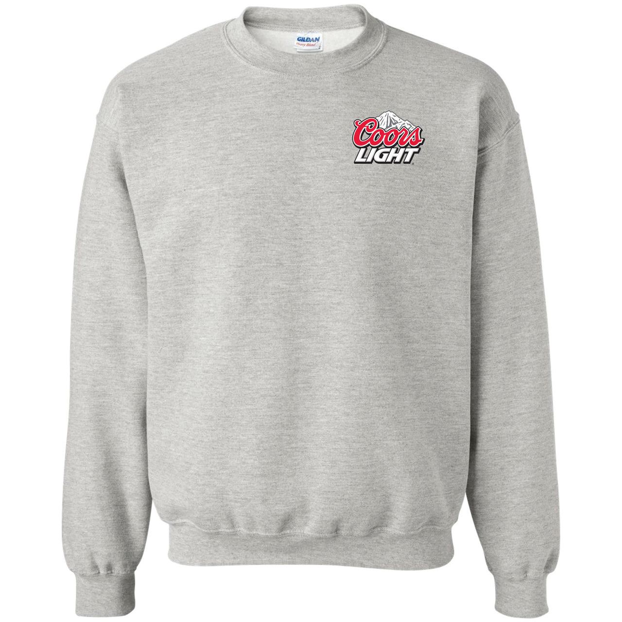 Coors Light - Classic 2000's Logo 2-sided Crew Sweatshirt