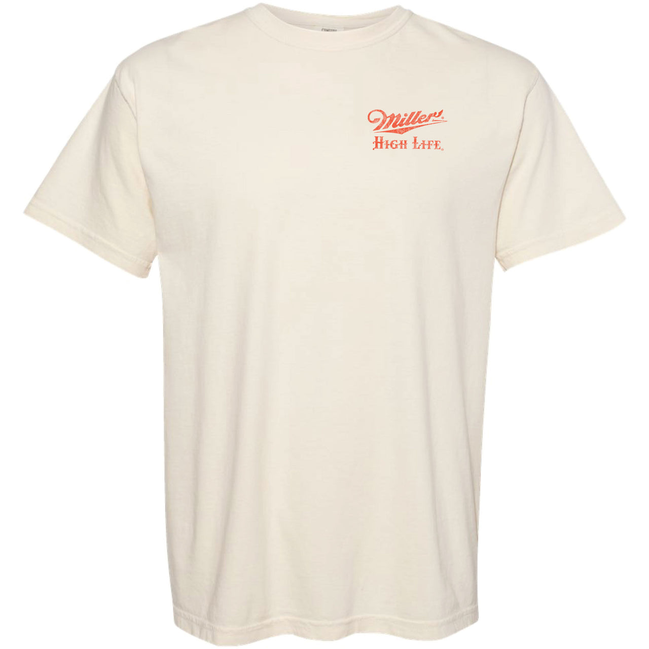 Miller High Life - MHL - Fishing Stern 1952 Ad 2-sided Garment-Dyed T-shirt