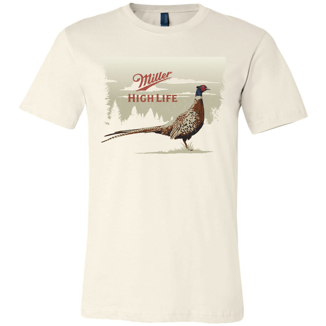 Miller High Life - Pheasant Weeds Wildlife T-shirt