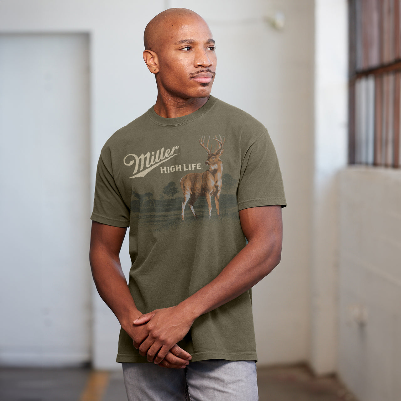 Miller High Life - Buck Wander Wildlife T-shirt