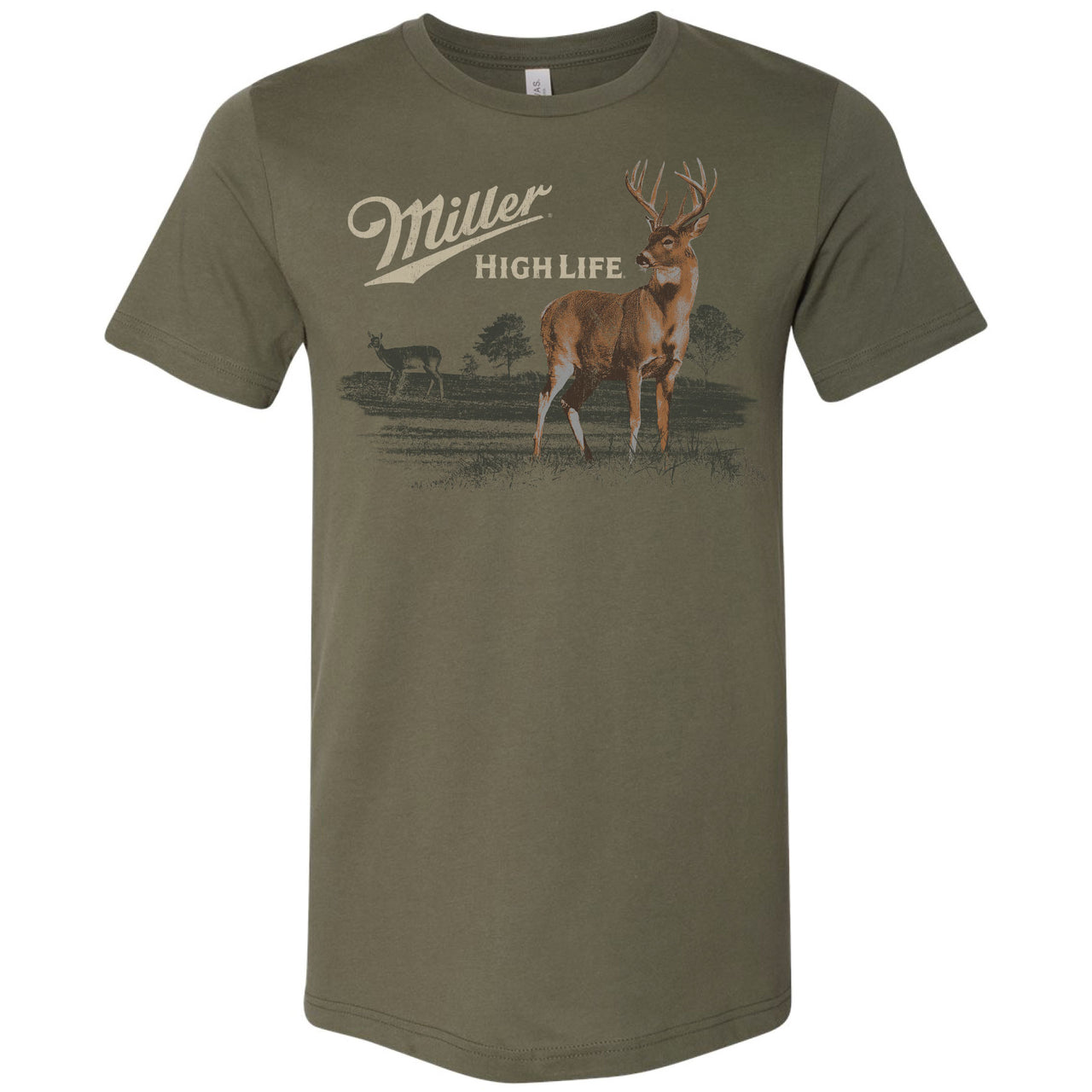 Miller High Life - Buck Wander Wildlife T-shirt