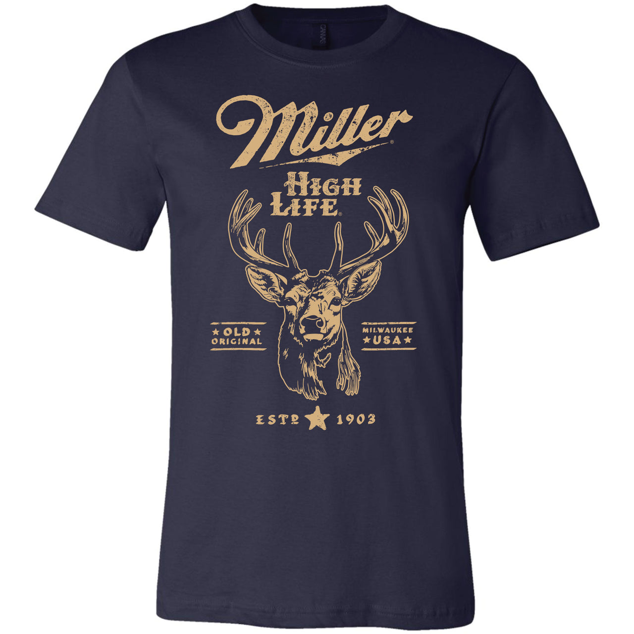 Miller High Life - MHL - Vintage Deer V2 T-shirt