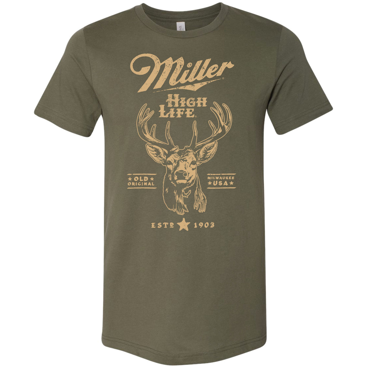 Miller High Life - MHL - Vintage Deer V2 T-shirt