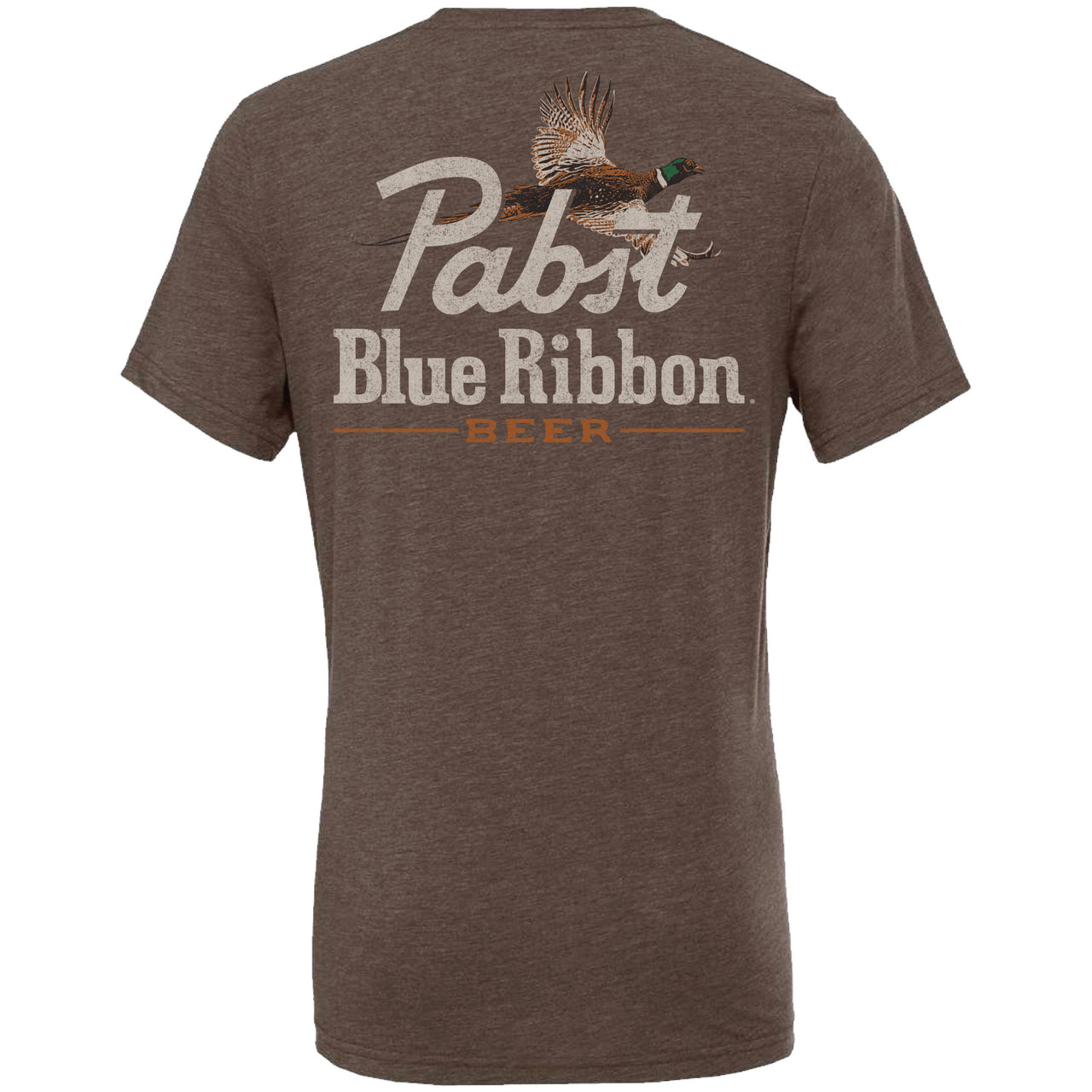 Pabst Blue Ribbon - Pheasant Scatter 2-sided T-shirt