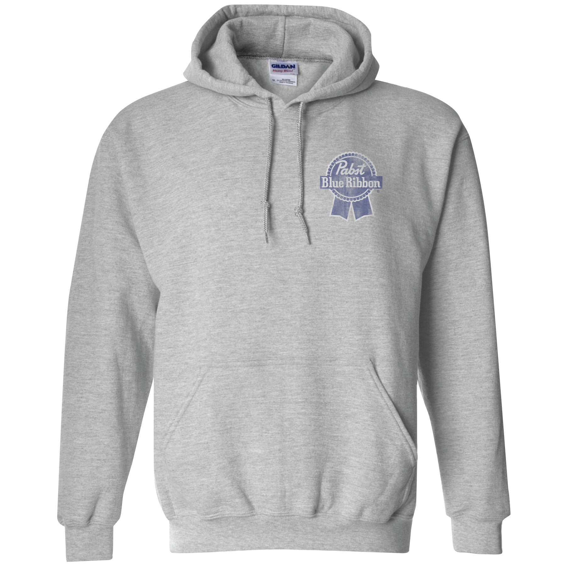 Pabst Blue Ribbon - Can Label 2-Sided Hoodie - Brew City Beer Gear