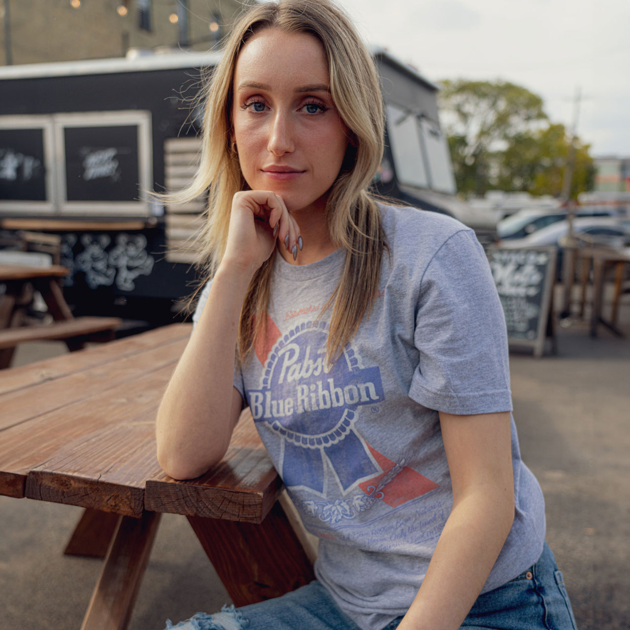 Pabst Blue Ribbon - Can Label T-Shirt