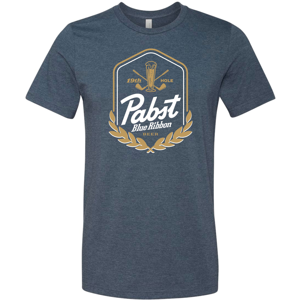 Pabst Blue Ribbon - 19th Hole Badge T-shirt