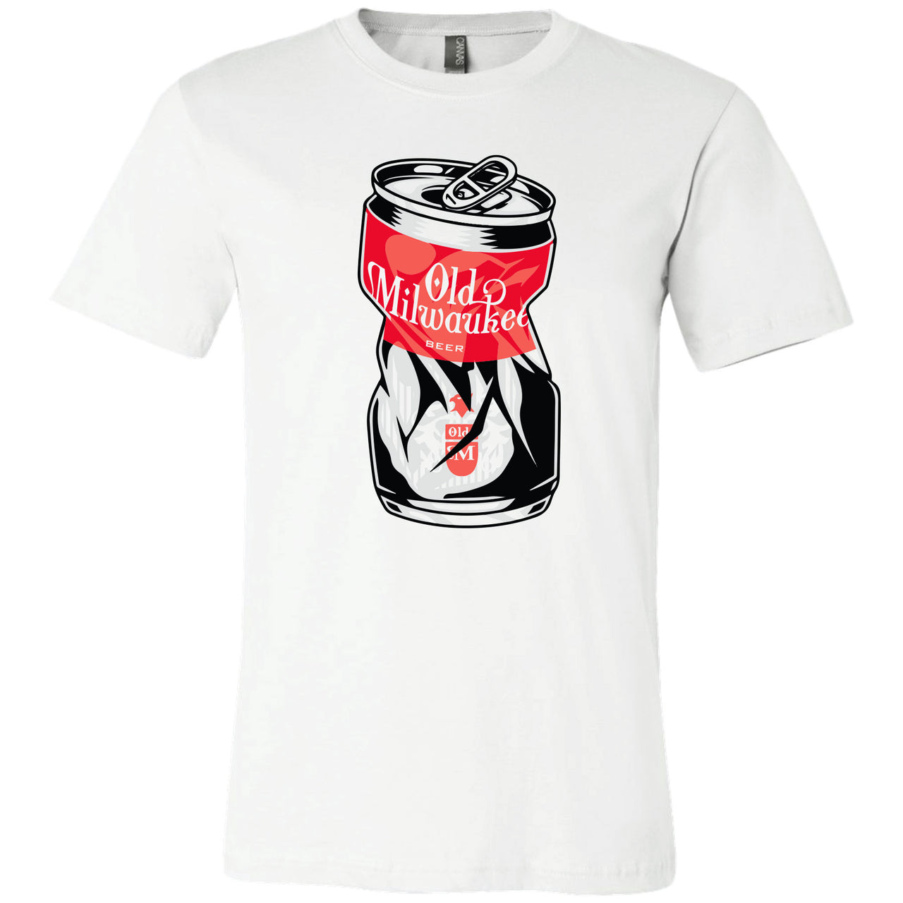 Old Milwaukee - Crushed Can T-shirt