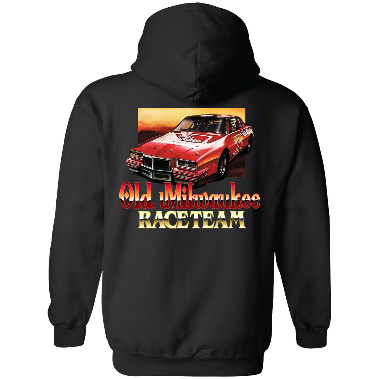 Old Milwaukee - Vintage Racing Race Team 2-sided Hoodie