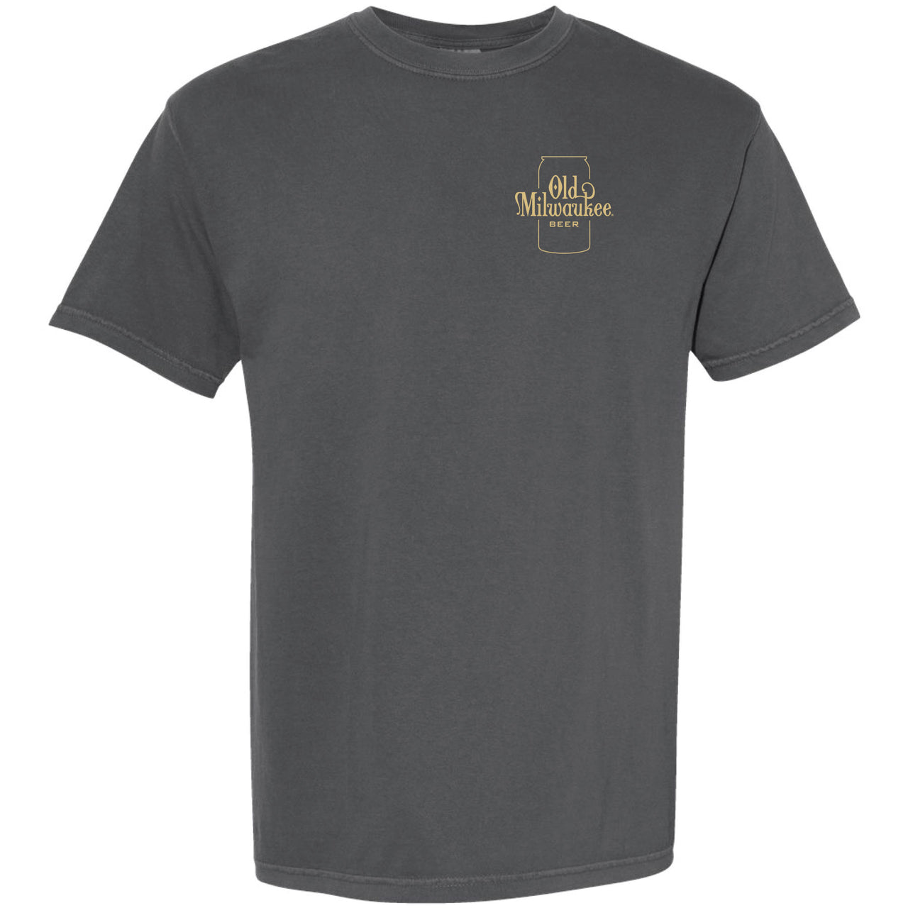 Old Milwaukee - America's Finest, Marsh Lab Scene 2-sided Garment-Dyed T-shirt