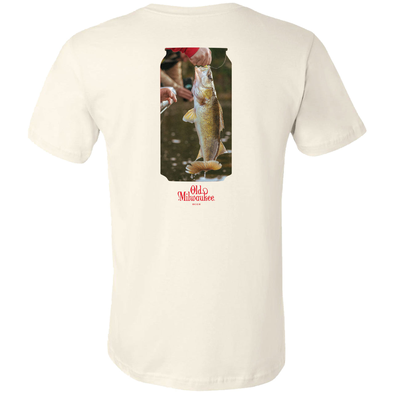 Old Milwaukee - Fishing Can 2-sided T-shirt