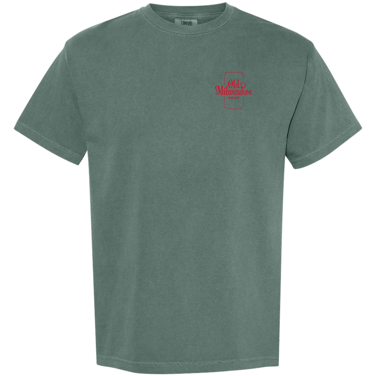 Old Milwaukee - America's Finest, Duck Scene 2-sided Garment-Dyed T-shirt