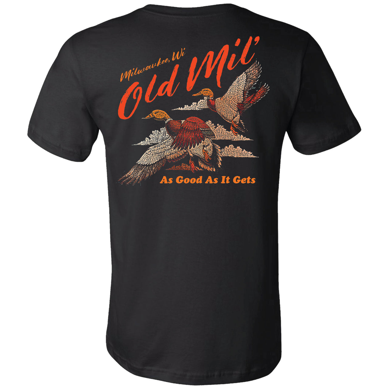 Old Milwaukee - Old Mil, As Good As It Gets, Ducks T-Shirt