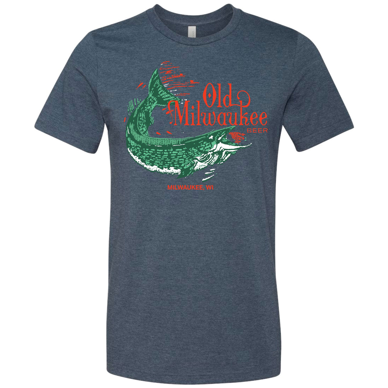 Old Milwaukee - Walleye Fishing T-shirt