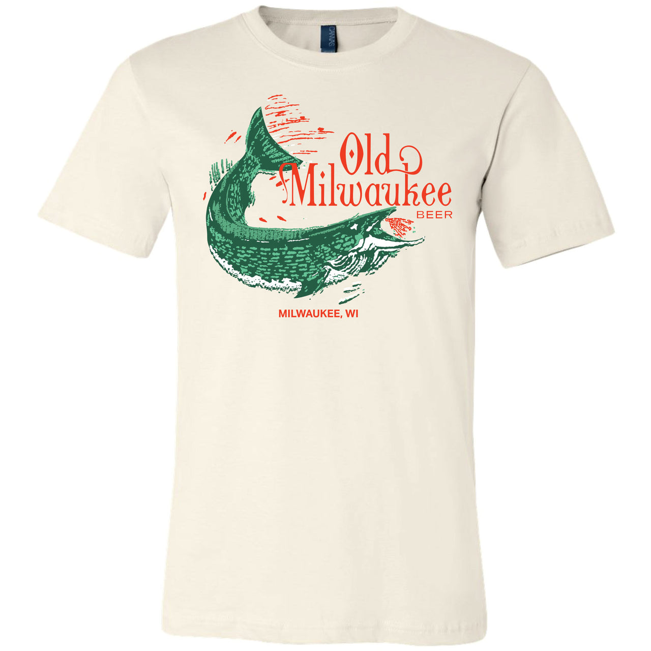 Old Milwaukee - Walleye Fishing T-shirt