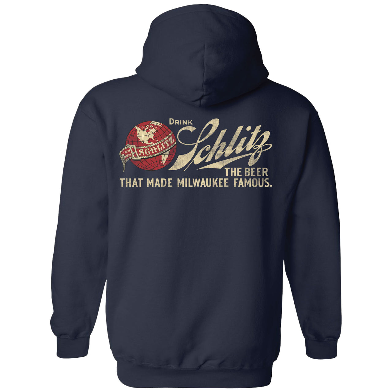 Schlitz - Vintage Drink 2-Sided Hoodie