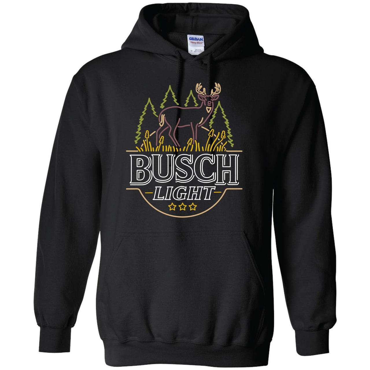 Busch Light - Hunting/Wildlife - Neon Buck Hoodie