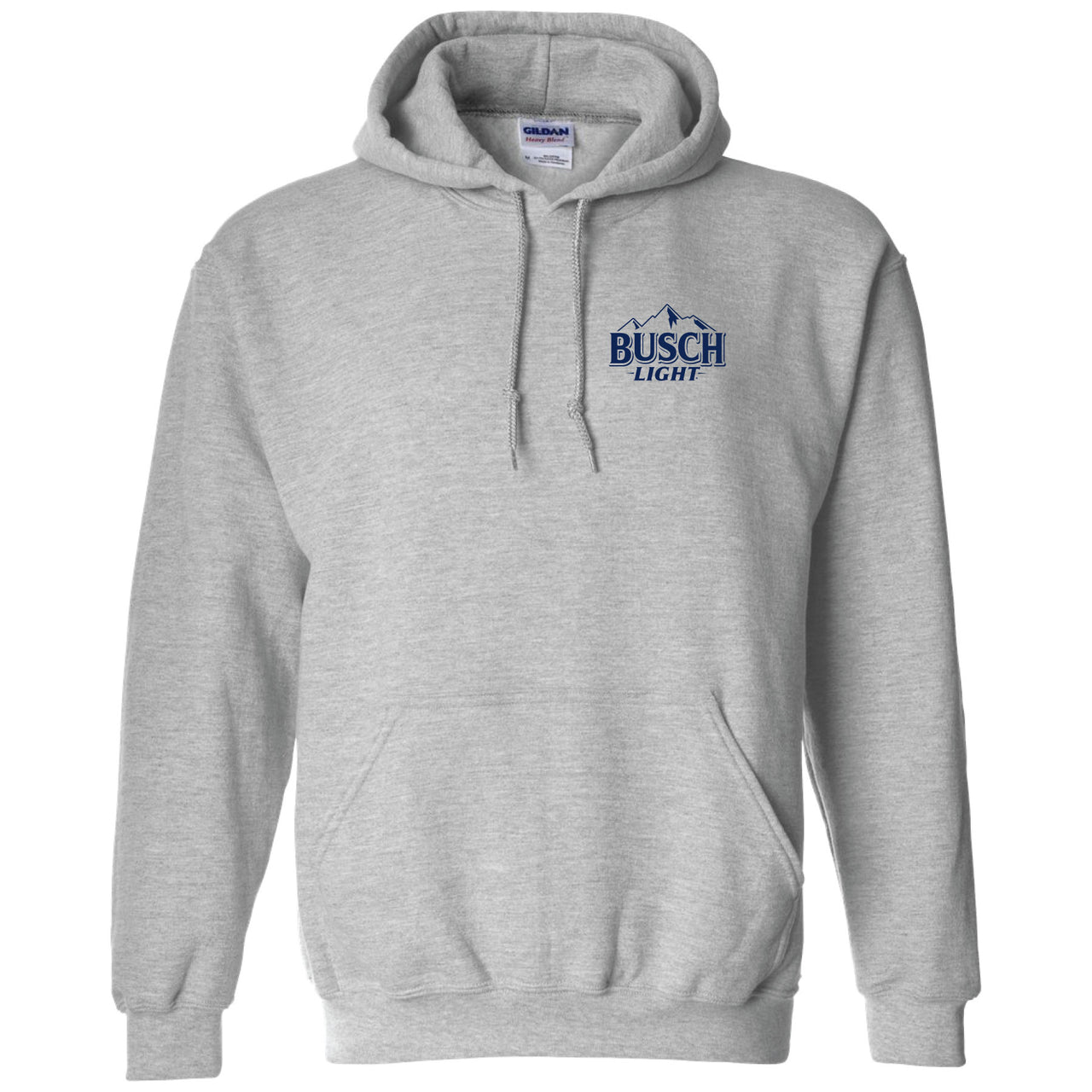 Busch Light - Fly Fishing with Dog scene - 2-sided Hoodie