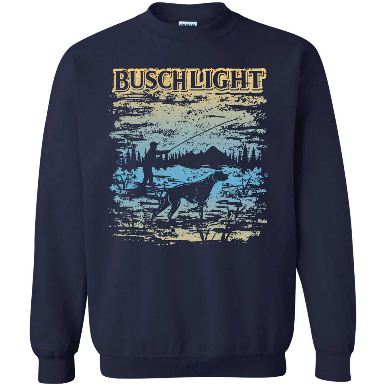 Busch Light - Fishing With Your Pal Crew Sweatshirt